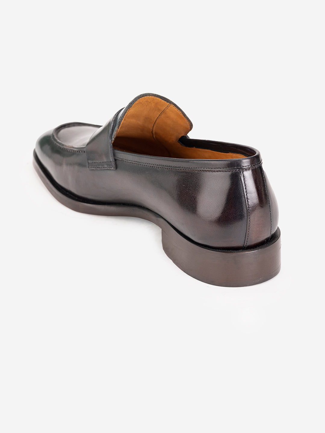 Classic bottle green shaded loafers