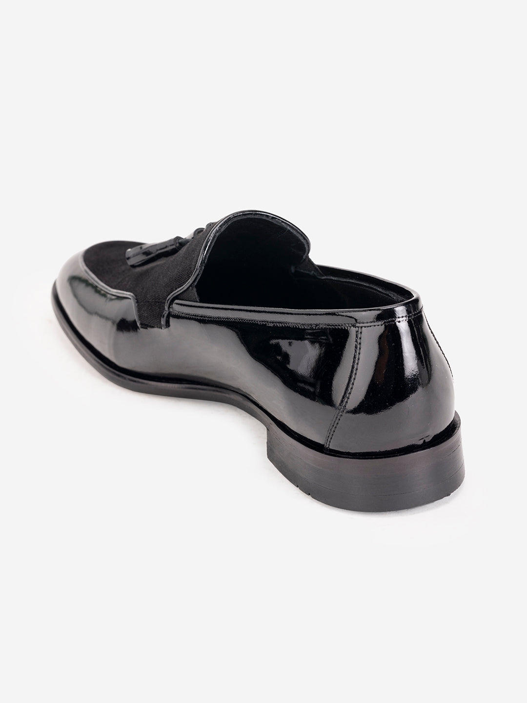 Classic black tassel loafers