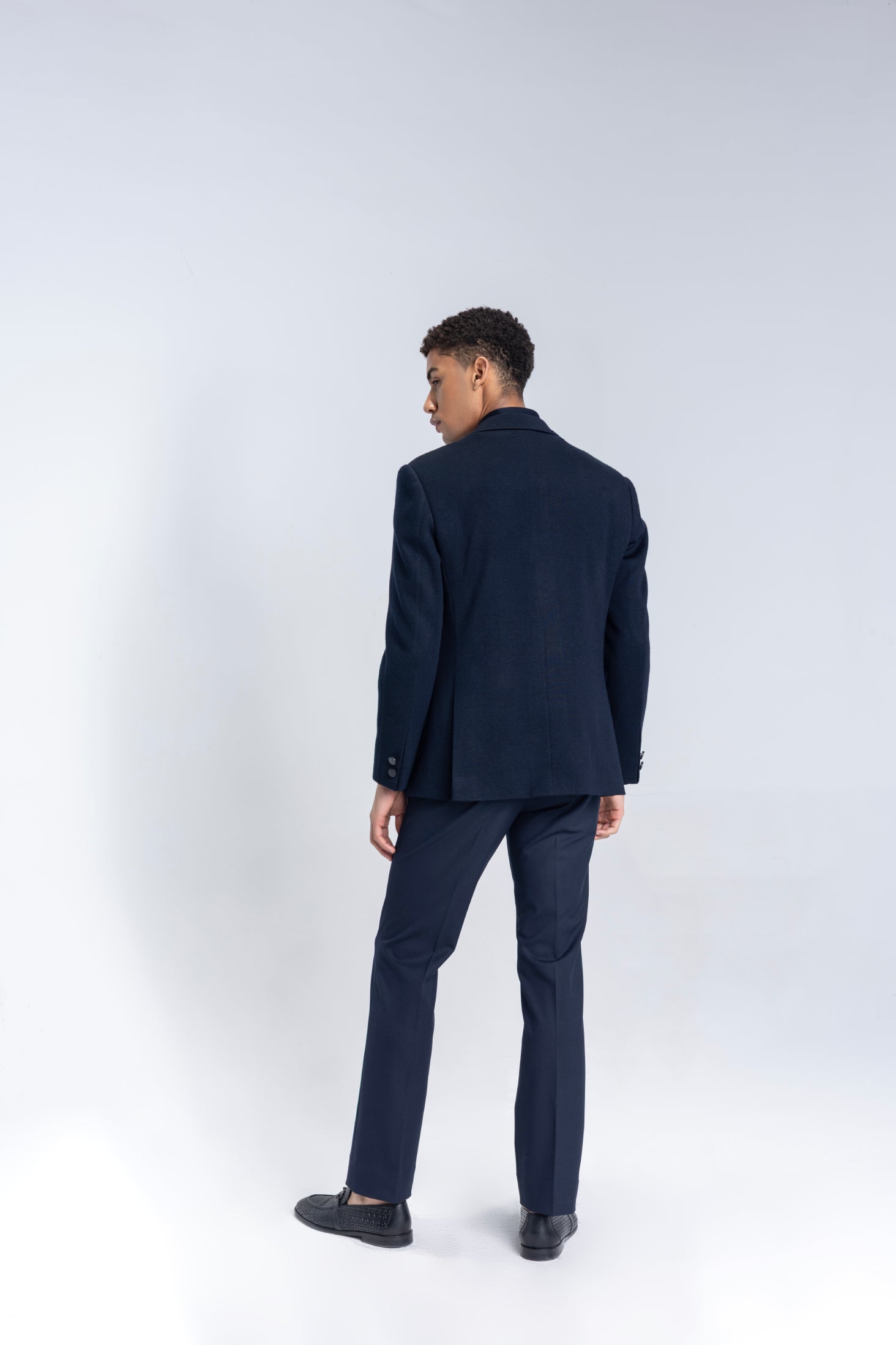 Buy Branded Navy blue blazer with detachable inner jacket