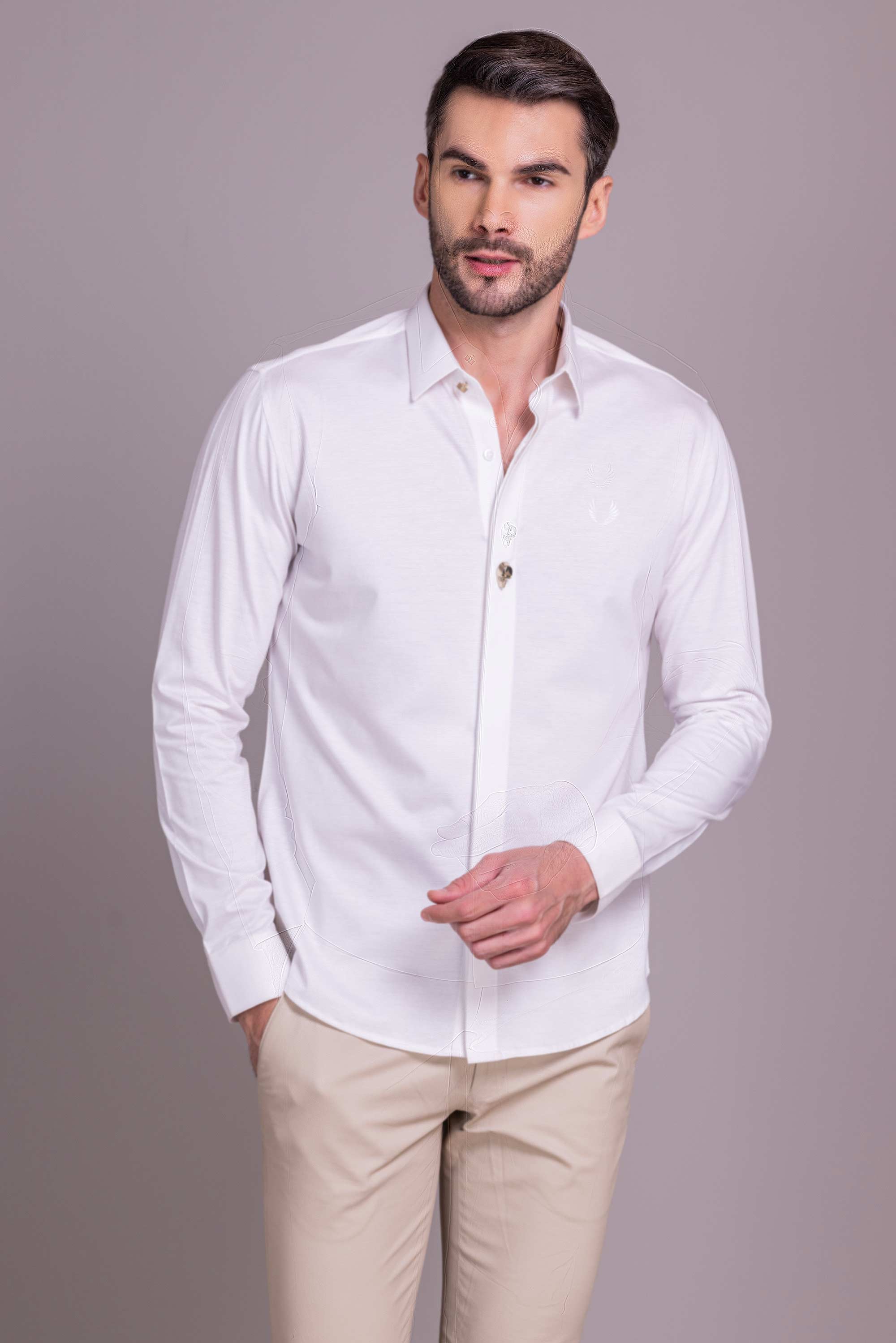 White Formal Shirt