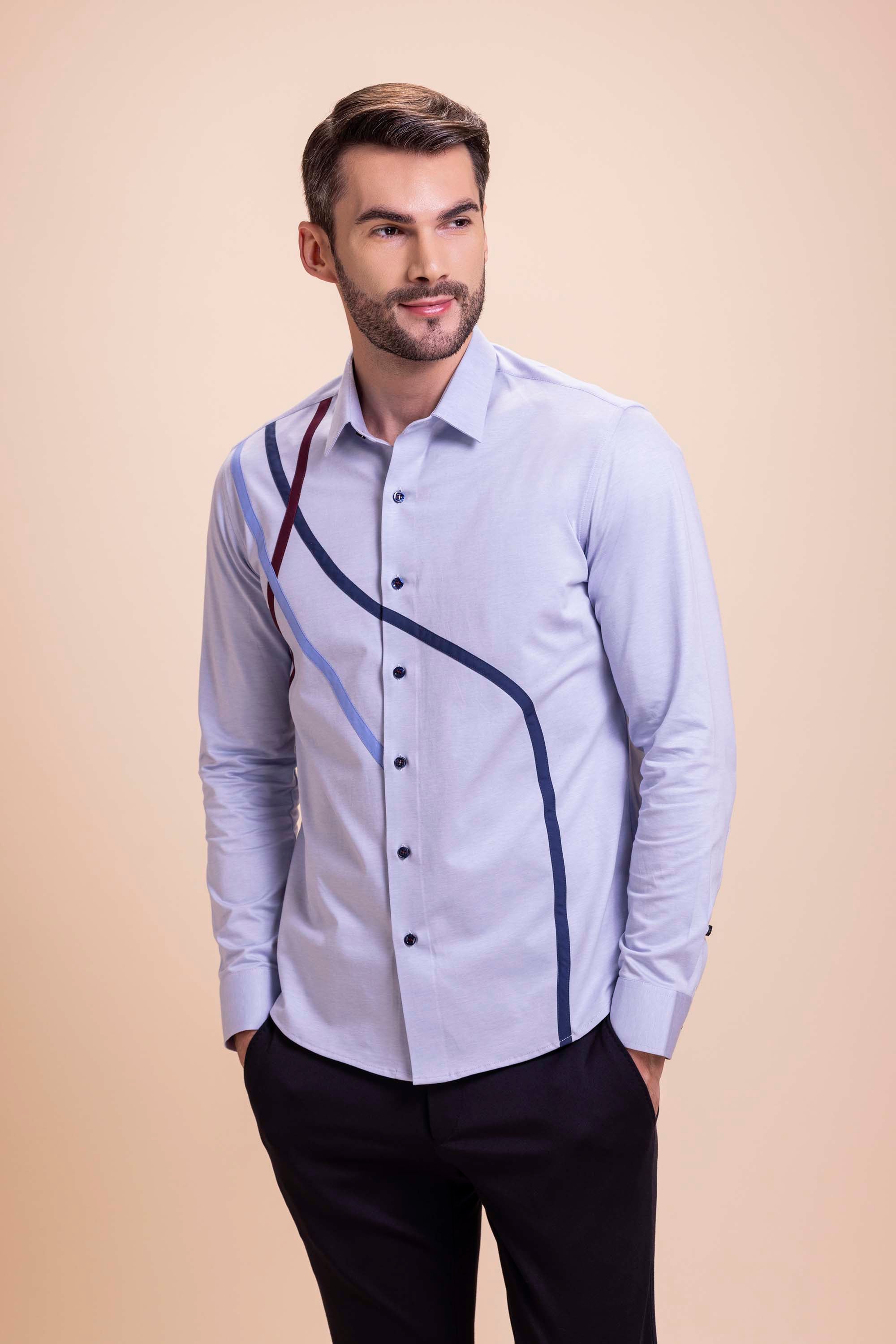 Sky Blue Formal Shirt